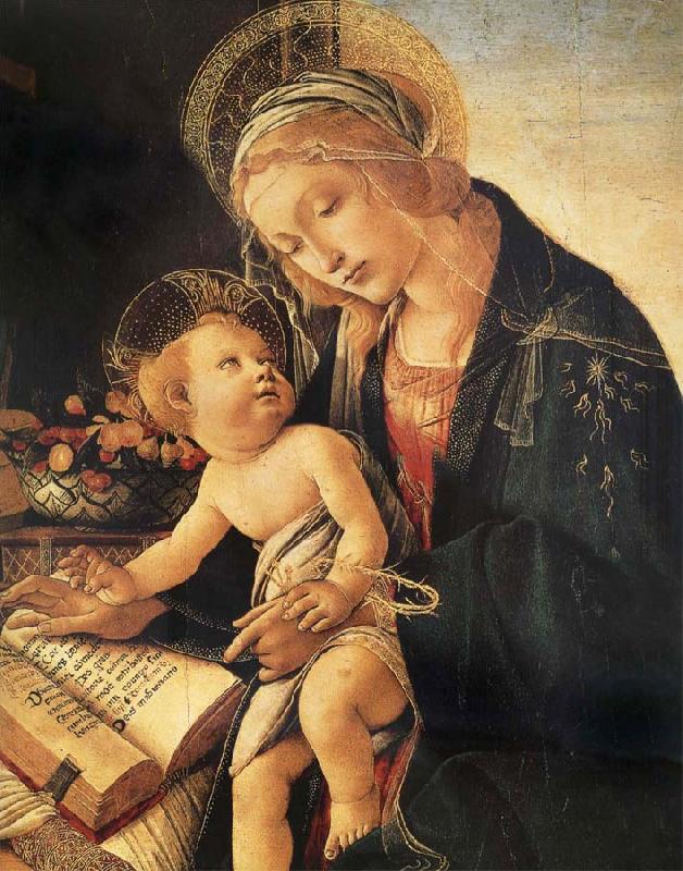 Sandro Botticelli The Madonna of the premonition Sweden oil painting art